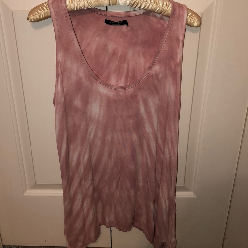 Tie-dyed tank top